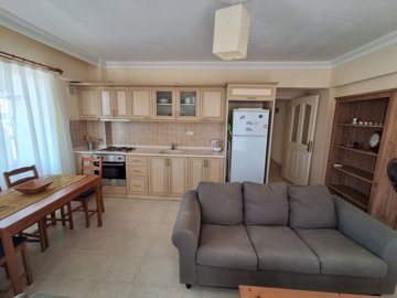 Unmissable Apartment For Sale In Hisar, Didim - Lounge and dining area