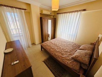 Unmissable Apartment For Sale In Hisar, Didim - Double bedroom with balcony