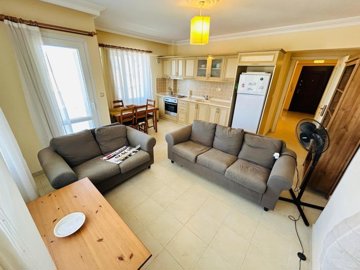 Unmissable Apartment For Sale In Hisar, Didim - Open-plan living area