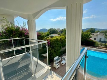 Meticulous Fethiye Property For Sale – Balcony with lovely views