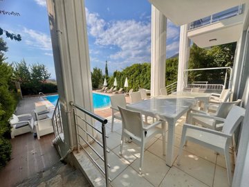 Meticulous Fethiye Property For Sale – Terrace area from the living space