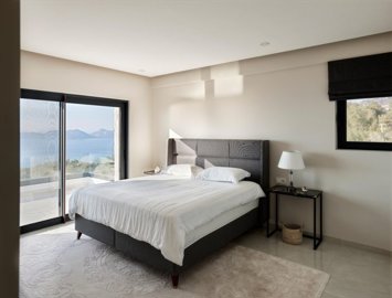 Ultra-Modern Sea View Fethiye Villa In Faralya For Sale - Very spacious double bedrooms