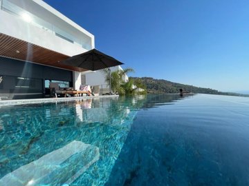 Ultra-Modern Sea View Fethiye Villa In Faralya For Sale - Luxury private infinity pool