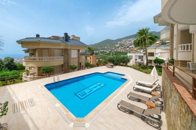 A Must-See Hillside Property With Nature Views For Sale In Alanya - Social exterior