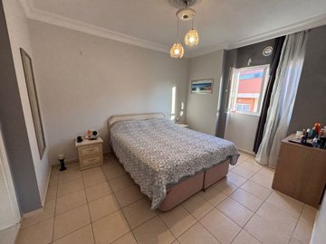 Duplex Apartment For Sale In Hisar, Didim - Double bedroom with ensuite