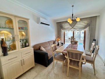 Ornate Detached Villa In Fethiye For Sale - Dining area off the lounge