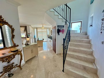 Ornate Detached Villa In Fethiye For Sale - Wide entrance hallway