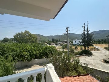 Detached Traditional Villa For Sale In Ortaca - Bedroom balcony views