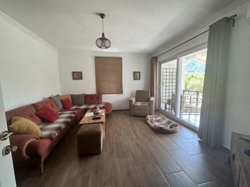 Detached Traditional Villa For Sale In Ortaca - Lounge with terrace