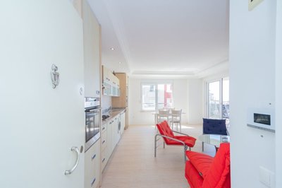 Impressive Sea View Apartment In Cikcilli, Alanya For Sale - Apartment entrance view