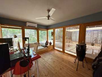 Rural Stone House & Bungalow In Bodrum For Sale - Large lounge/office