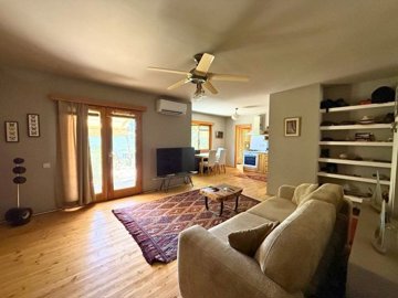 Rural Stone House & Bungalow In Bodrum For Sale - Into the kitchen from the lounge