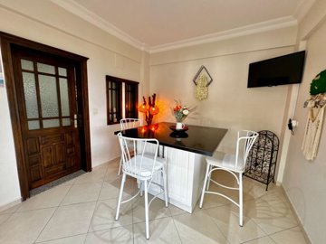 Bespoke Villa For Sale With A Private Pool & Jacuzzi In Kadikoy, Fethiye - Seating area in the kitchen