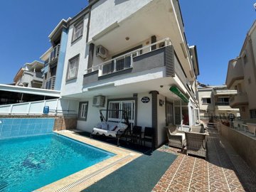 Fully Furnished Semi-Detached Villa For Sale In Didim – Private pool and sun terrace