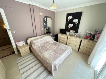 Fully Furnished Semi-Detached Villa For Sale In Didim – Second double bedroom