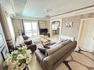 Fully Furnished Semi-Detached Villa For Sale In Didim – Beautifully furnished lounge