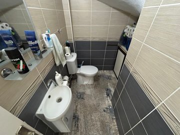 Fully Furnished Semi-Detached Villa For Sale In Didim – Guest WC