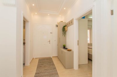 Sophisticated Alanya Apartment For Sale – Hallway to all rooms