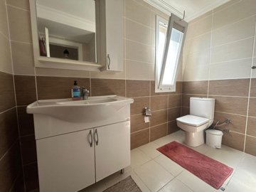 Furnished Didim Apartment On A Complex For Sale In Hisar - First family bathroom