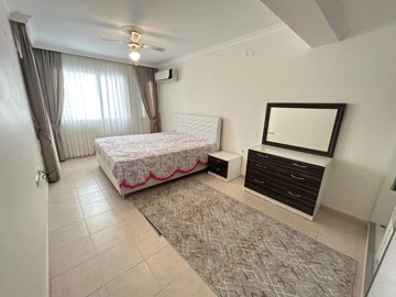 Furnished Didim Apartment On A Complex For Sale In Hisar - First spacious double bedroom