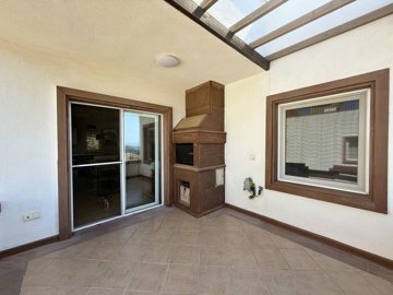 Sea View Bodrum Villa For Sale In Koyunbaba, Gumusluk - BBQ on the roof terrace