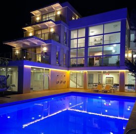 Elaborate Antalya Investment Property For Sale - Ambient night lighting