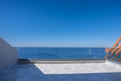 Ocean View Apartment For Sale In Alanya - Private sea view terrace balcony