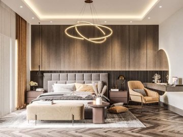 Stylish Detached Marmaris Villa For Sale – Luxurious bedroom