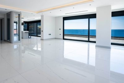 Sea View Apartment For Sale In Alanya - Large flowing living space