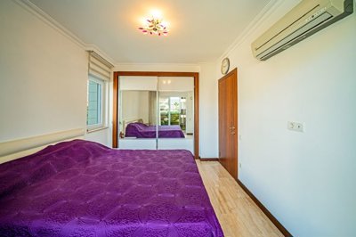 Exceptional Fully Furnished Penthouse For Sale In Alanya - Fully furnished double bedroom