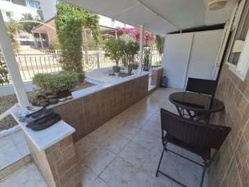 Semi-Detached Villa For Sale In Akbuk, Didim – Front terrace