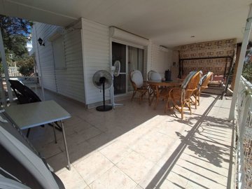 Semi-Detached Villa For Sale In Akbuk, Didim – Terrace from the living area