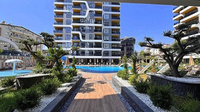 Indulgent One Bedroom Apartment For Sale In Alanya – Main view of the complex