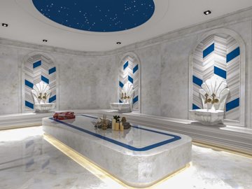 Indulgent One Bedroom Apartment For Sale In Alanya – Turkish bath