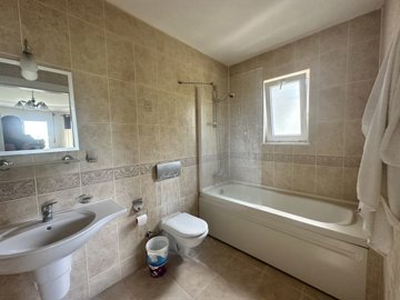 Detached Dalaman Property For Sale In Scenic Akkaya Valley - Bathroom with tub