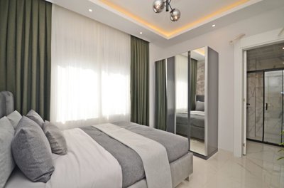 Sophisticated Alanya Investment Property For Sale - Double bedroom with ensuite 