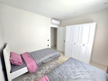 Pristine Apartment For Sale In Alanya - Lovely twin bedroom