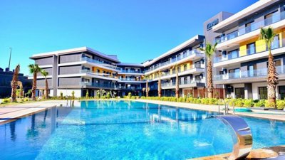 Luxurious Kusadasi Apartments With On-Site Facilities For Sale - A luxury complex with facilities