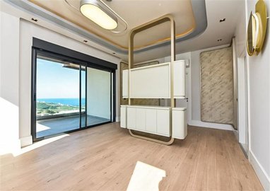 Ultra-Modern Smart Home Property For Sale In Alanya - Spacious bedroom with balcony