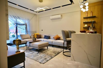 Stylish Apartments In Kusadasi For Sale With On-Site Facilities - Spacious lounge