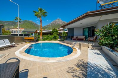 Elegant Detached Villa For Sale In Alanya – Villa with private pool & exterior