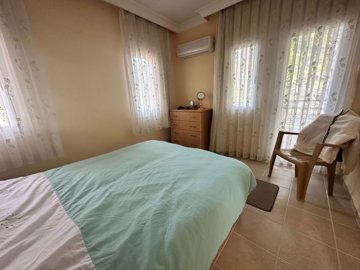 Charming Detached Villa For Sale In Metinler, Dalyan - First bedroom with balcony