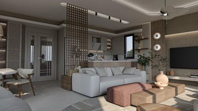 Ultra-Luxurious Fethiye Properties For Sale In Calis, Fethiye - Beautiful living space