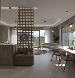 Ultra-Luxurious Fethiye Properties For Sale In Calis, Fethiye - Kitchen to the lounge