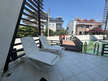 Delightful Riverside Apartment For Sale In Dalyan - Sunbathing terrace