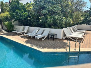 Delightful Riverside Apartment For Sale In Dalyan - Resident's sun terrace