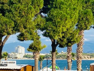 Garden Apartment In A Great Location For Sale In Altinkum – Views from the front entrance