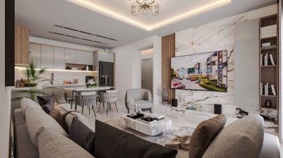 Nearing Completion Apartments For Sale - Spacious living area