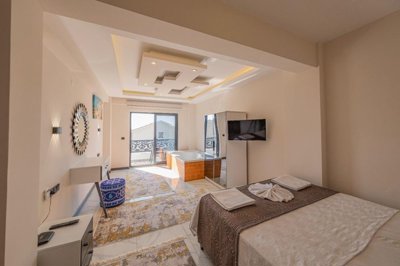 Blissful Fethiye Property For Sale In Ovacik – First double bedroom with jacuzzi