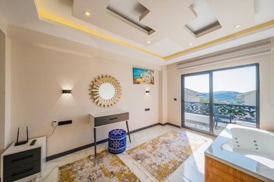 Blissful Fethiye Property For Sale In Ovacik – Balcony from the bedroom